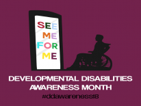 See Me For Me: Developmental Disabilities Awareness Month Celebration logo