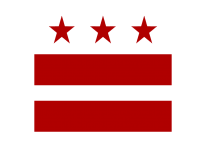 DC Flag, stars and stripes